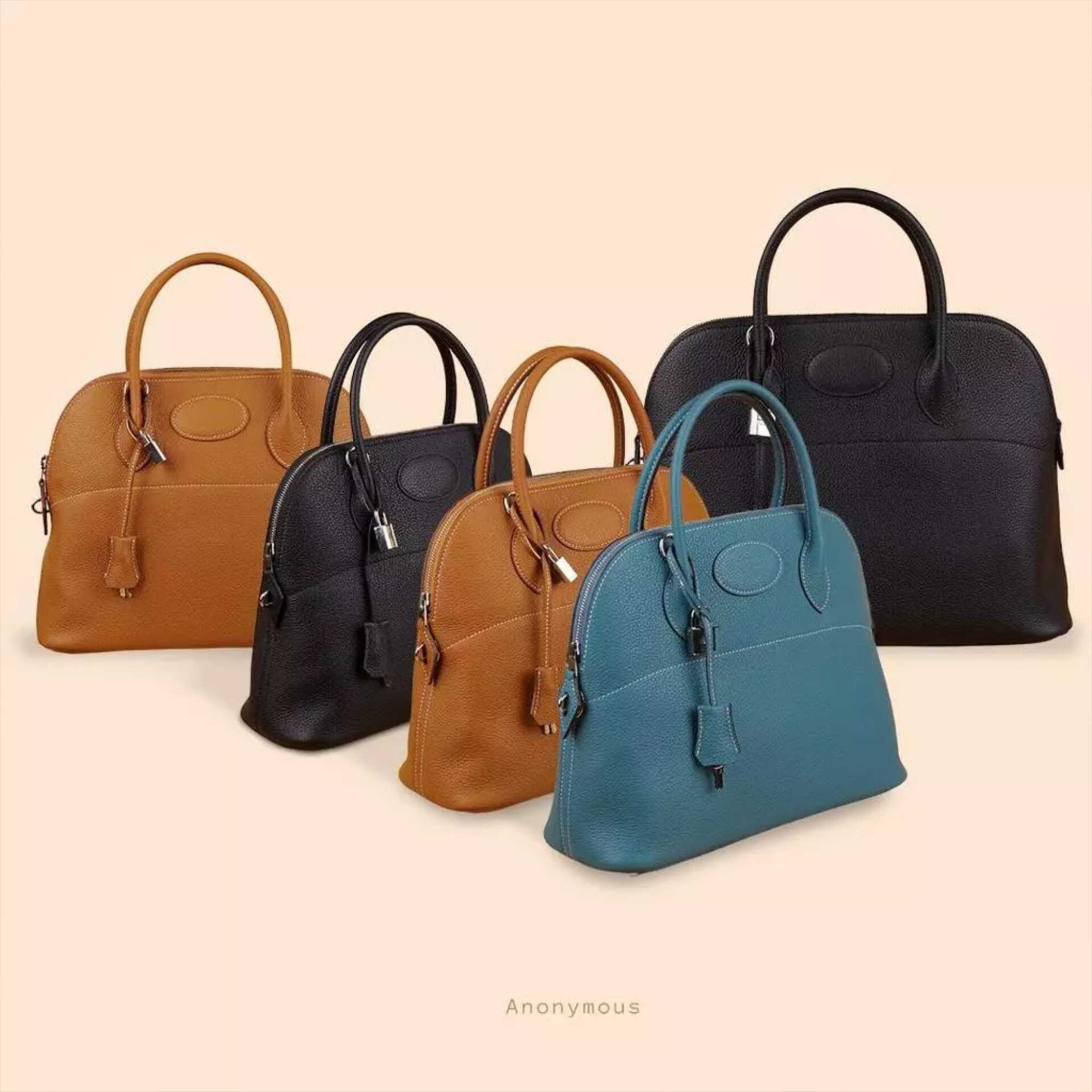 Anonymous Bolie 31 & 35 Togo Leather PHW No Brand (Tas Kulit)