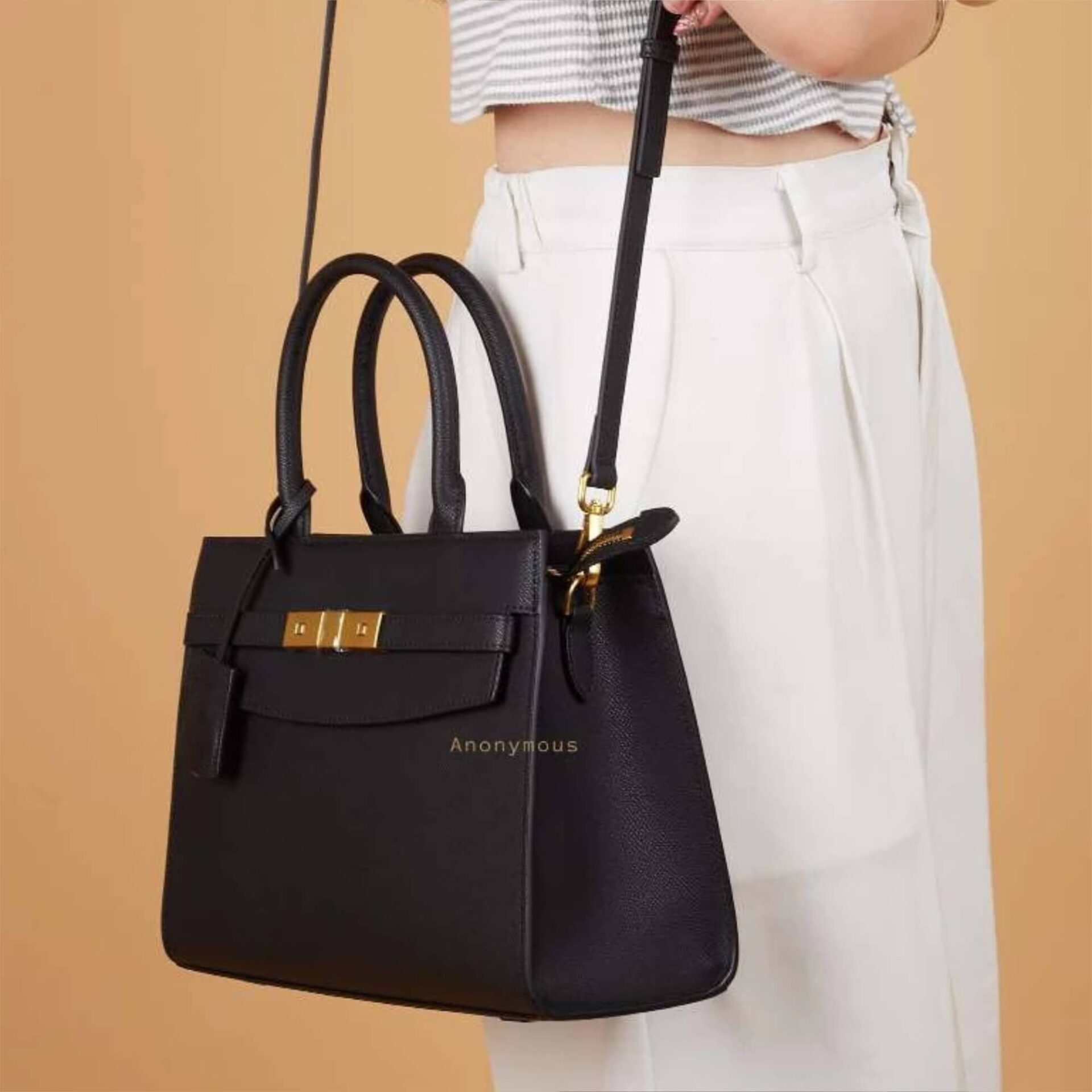 Anonymous Gwen Top handle Bag Leather No Brand (Tas kulit)