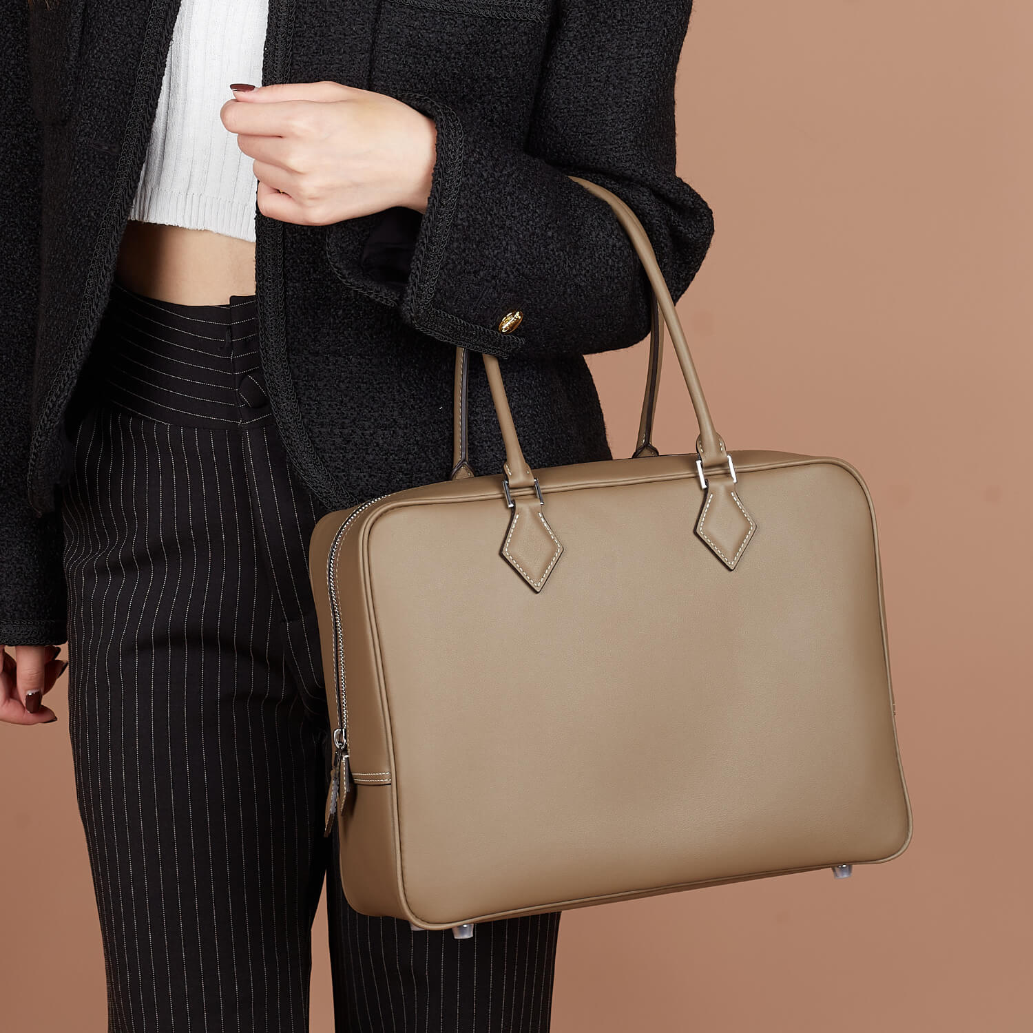 Anonymous Amizza Plum 28 Swift Leather No Brand (Tas Kulit)