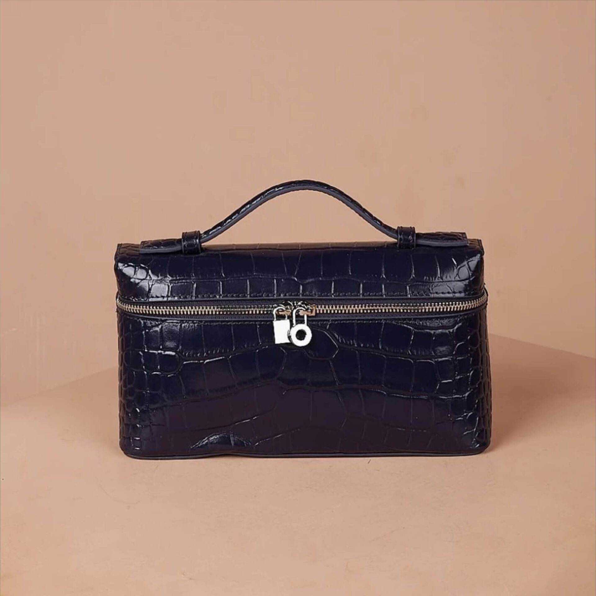 Anonymous Lola Bag L19 Croco Embosse Leather No Brand (Tas Kulit)