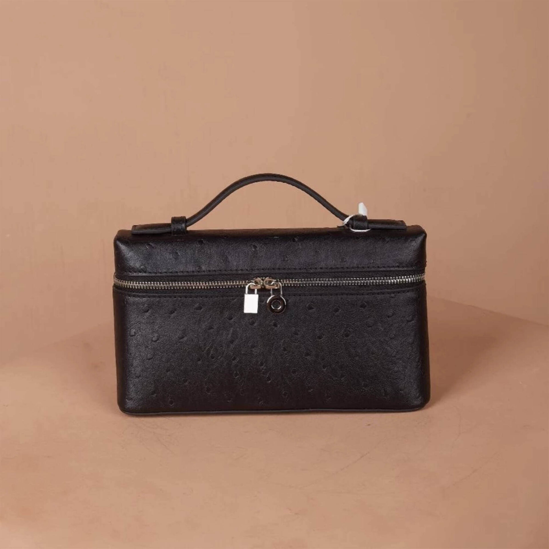 Anonymous Lola Bag L19 & L27 Ostrich Embosse No Brand (Tas Kulit)