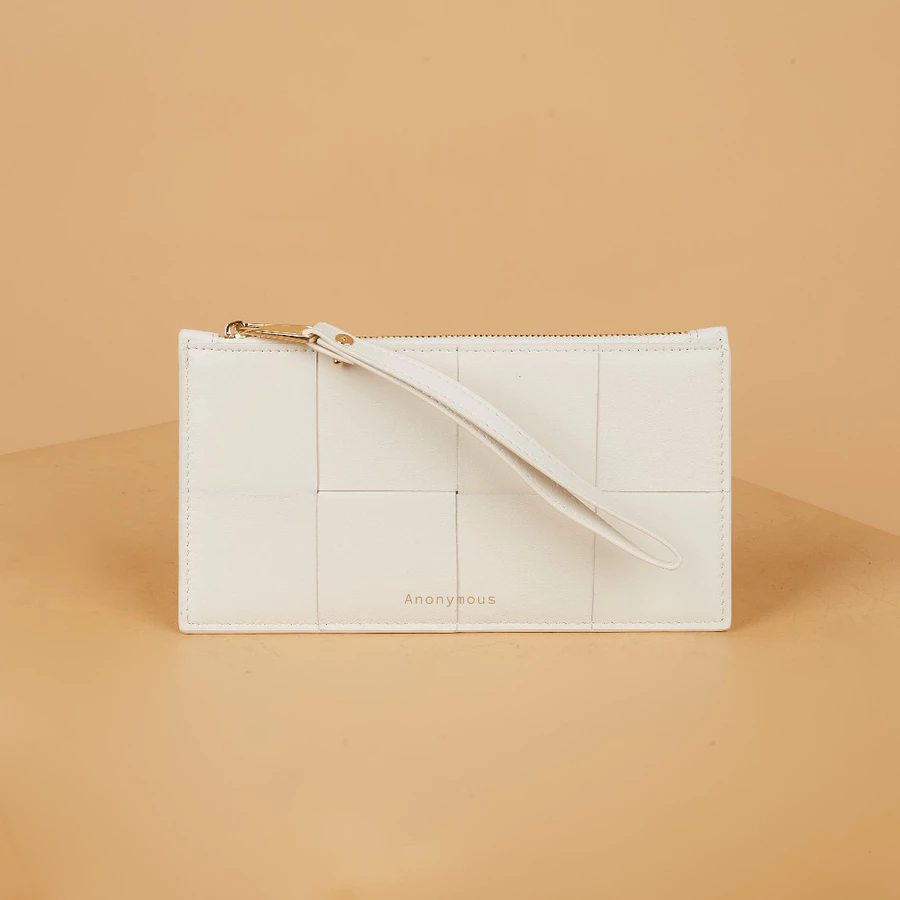 Anonymous Rossette Long Wallet Swift Leather No Brand (Dompet Kulit)