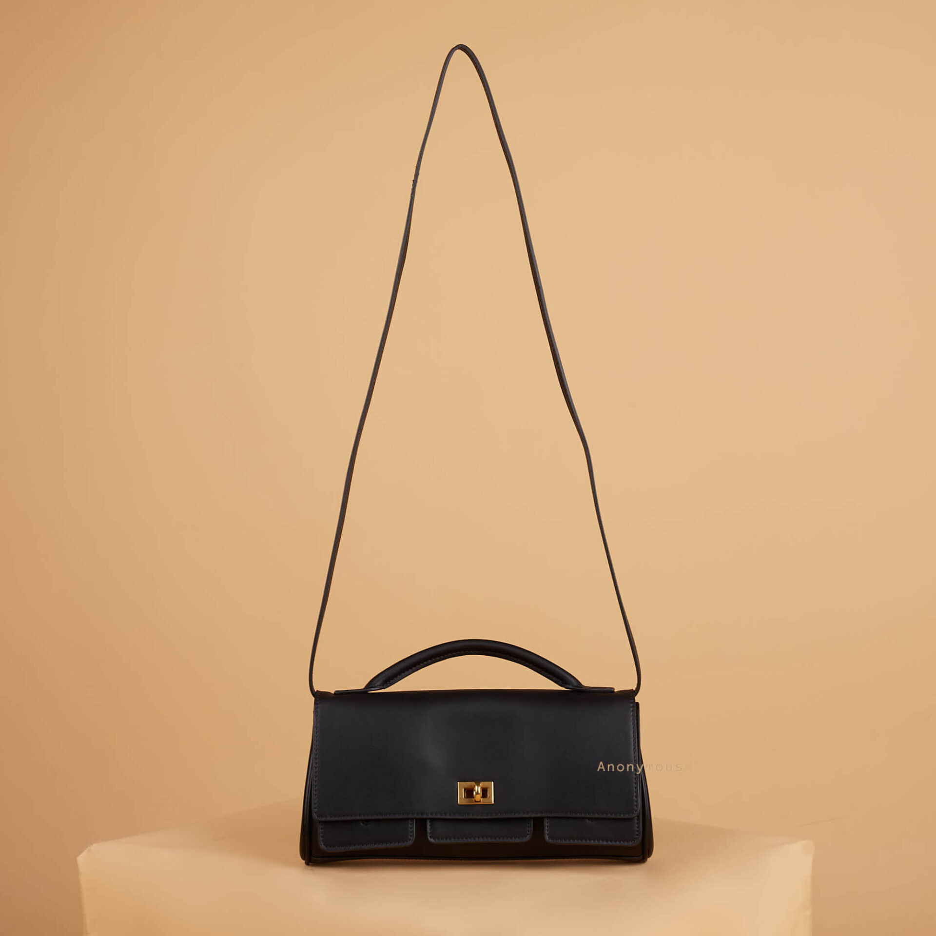 Anonymous Zoey Air Mini Sling Bag Swift Leather GHW No Brand (Tas Kulit)